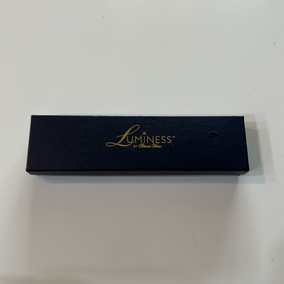 Infinity Set LUMINESS By PRINCESS HOUSE Link Necklace bracelet Silver Tone Clear - Picture 5 of 5